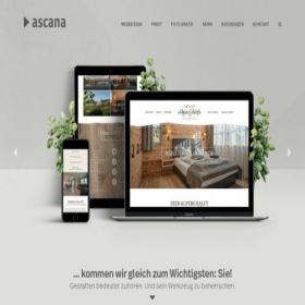 Скриншот главной страницы сайта ascana.com