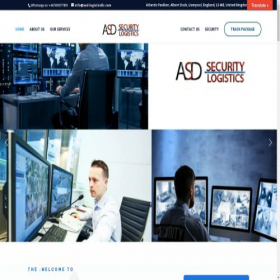 Скриншот главной страницы сайта asd-logisticsllc.com