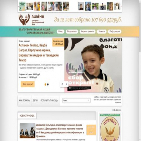 Скриншот главной страницы сайта ashanakbf.com