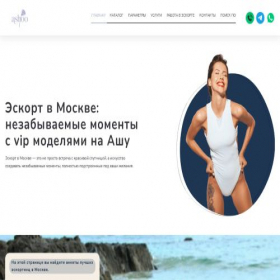 Скриншот главной страницы сайта ashoo.su