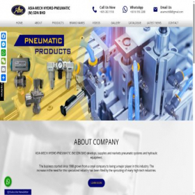 Скриншот главной страницы сайта asiamech.com.my
