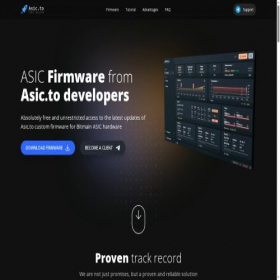 Скриншот главной страницы сайта asic.to