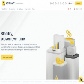 Скриншот главной страницы сайта asignat.com