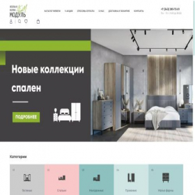 Скриншот главной страницы сайта asm-modul.ru