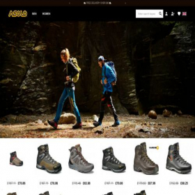 Скриншот главной страницы сайта asolobootsuk.com