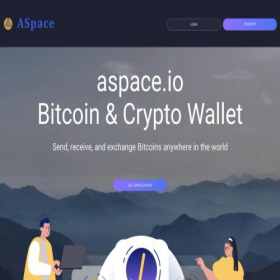 Скриншот главной страницы сайта aspace.io