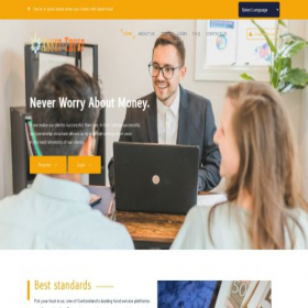 Скриншот главной страницы сайта asset-trust.net