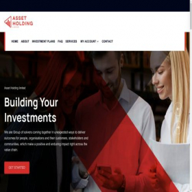 Скриншот главной страницы сайта assetholdinglimited.com
