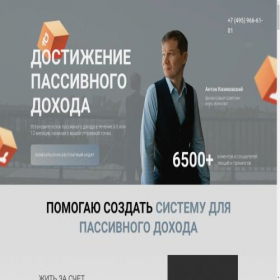 Скриншот главной страницы сайта assetvisions.ru