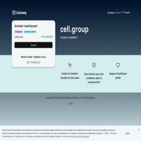 Скриншот главной страницы сайта assistance.cell.group