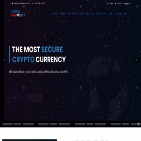 Скриншот главной страницы сайта astfinancefx.com
