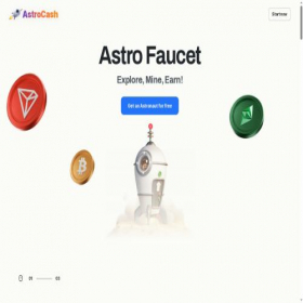 Скриншот главной страницы сайта astrocash.net