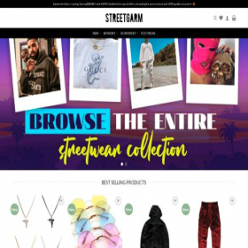 Скриншот главной страницы сайта aswornbystore.com