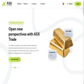 Скриншот главной страницы сайта asxtrade.com