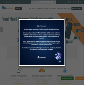 Скриншот главной страницы сайта ataforeks.com