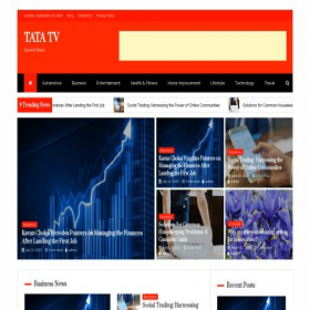 Скриншот главной страницы сайта atatatv.net