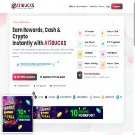 Скриншот главной страницы сайта atibucks.com