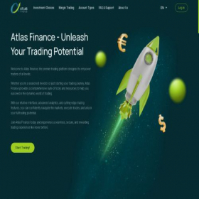 Скриншот главной страницы сайта atlas-finance.org