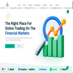 Скриншот главной страницы сайта atltrustcapital.com