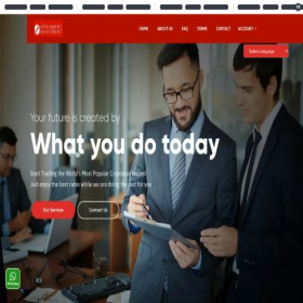 Скриншот главной страницы сайта attainmentinvestment.com