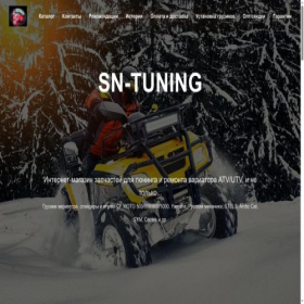 Скриншот главной страницы сайта atv-gruzik.com