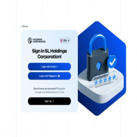 Скриншот главной страницы сайта auth.sl-holdings.com