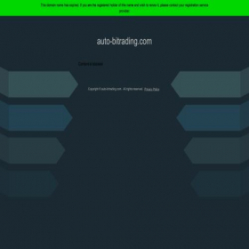 Скриншот главной страницы сайта auto-bitrading.com