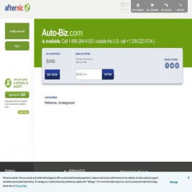 Скриншот главной страницы сайта auto-biz.com