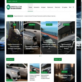 Скриншот главной страницы сайта auto-bum.ru