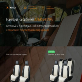 Скриншот главной страницы сайта auto-nakidki.goodshotsale.com