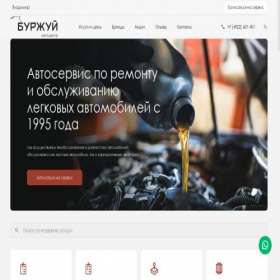 Скриншот главной страницы сайта auto-to33.ru