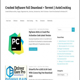 Скриншот главной страницы сайта autocracking.com