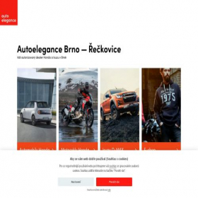 Скриншот главной страницы сайта autoelegance.cz