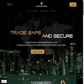 Скриншот главной страницы сайта automatedtradingfx.com