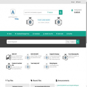 Скриншот главной страницы сайта automoto-firmware.com
