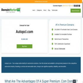Скриншот главной страницы сайта autopcl.com