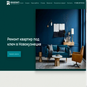 Скриншот главной страницы сайта avangard-remont.ru