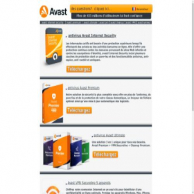 Скриншот главной страницы сайта avantivirus.fr