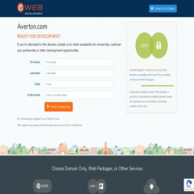 Скриншот главной страницы сайта averton.com