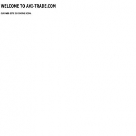 Скриншот главной страницы сайта avi-trade.com
