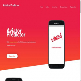 Скриншот главной страницы сайта aviator-predictor.shop