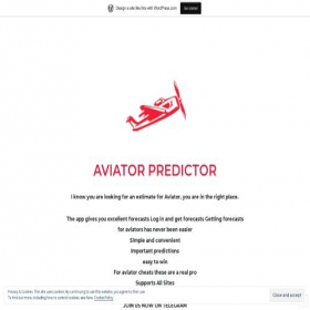 Скриншот главной страницы сайта aviatorgolfpredictor.sport.blog