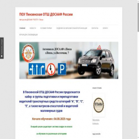 Скриншот главной страницы сайта avpnz.ru