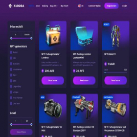 Скриншот главной страницы сайта avrora-market.com