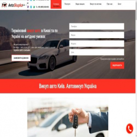 Скриншот главной страницы сайта avtoskypka.com.ua