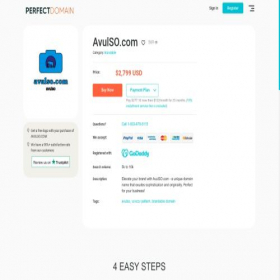 Скриншот главной страницы сайта avulso.com