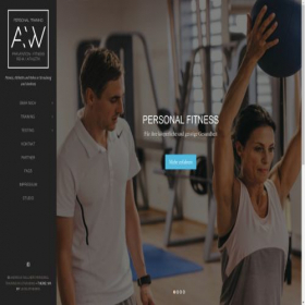 Скриншот главной страницы сайта awtraining.de