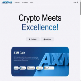 Скриншот главной страницы сайта axiome.pro