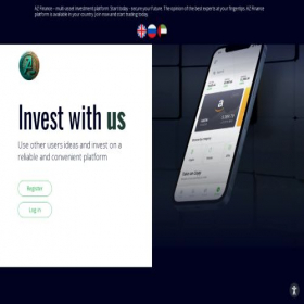 Скриншот главной страницы сайта az-finance.org