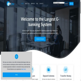 Скриншот главной страницы сайта b-dex.org
